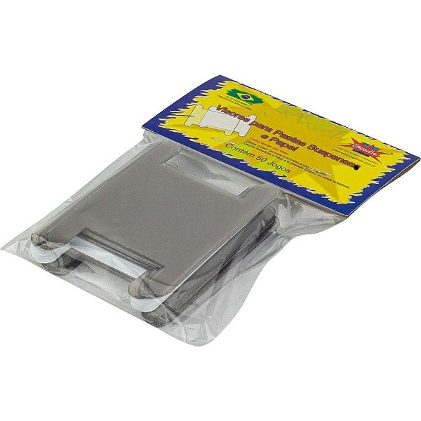 Visor para Pasta Suspensa Visor Cristal+etiqueta com 50J Pacote com 50