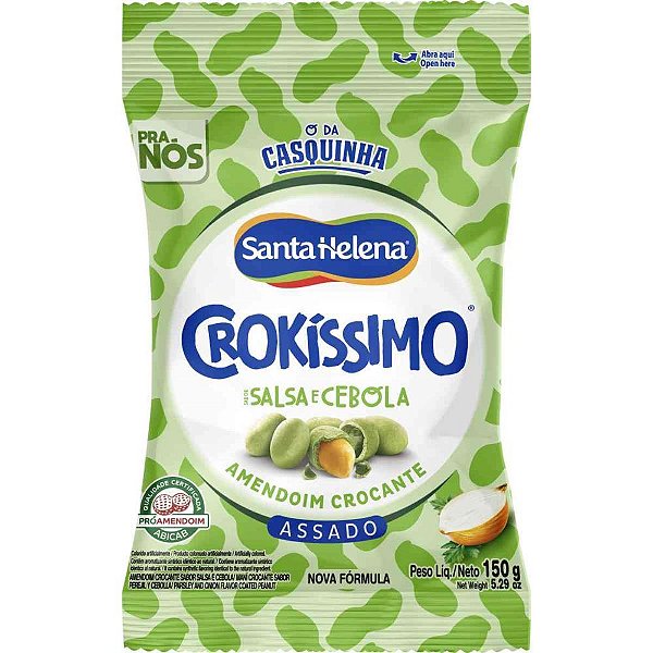 Amendoim Crokissimo Salsa e Cebola 150G