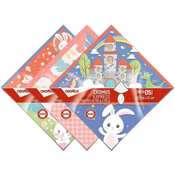 Embalagem P/OVO de Páscoa 32X32CM Autosservico Páscoa SO PCT.C/05