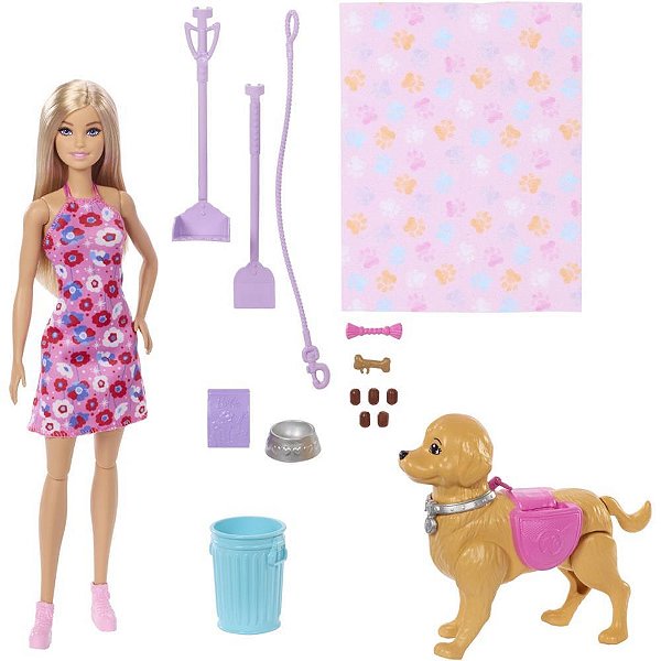 Barbie Family Malibu Passeio C/CACHORRINHA