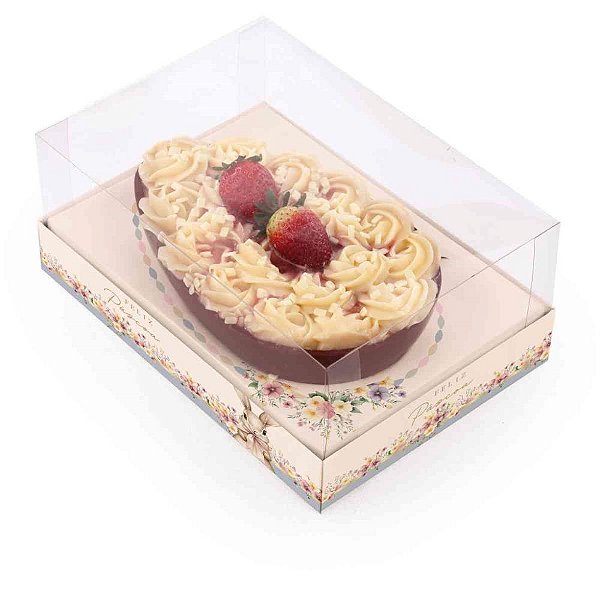 Caixa P/OVO de Páscoa CX Visor P/OVO Fiorela 250G PCT.C/06