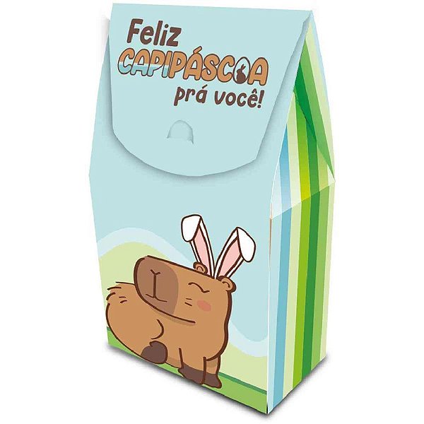 Embalagem para Doces Capipáscoa Caixa 9X5X15CM PCT.C/06