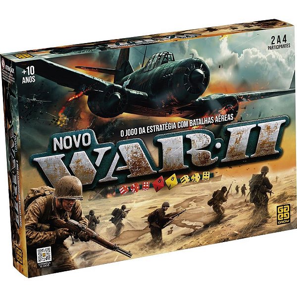 Jogo de Tabuleiro WAR II (7908010147544)