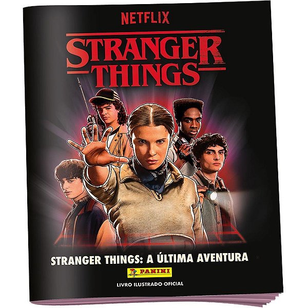 álbum de Figurinhas Stranger THINGS Brochura