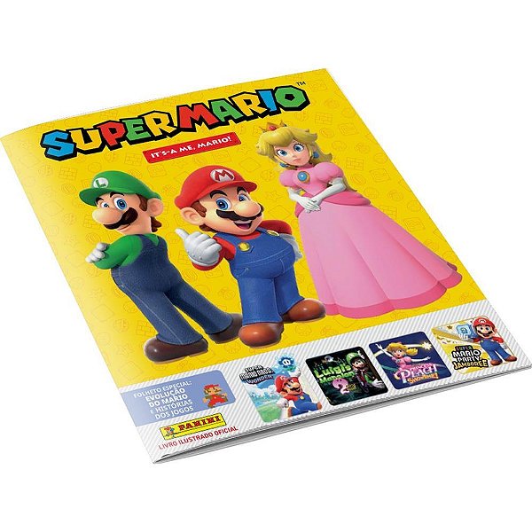 álbum de Figurinhas Super Mario Brochura