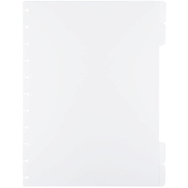 Caderno Inteligente Divisórias Grande Clean C/04 UNID. Pacote