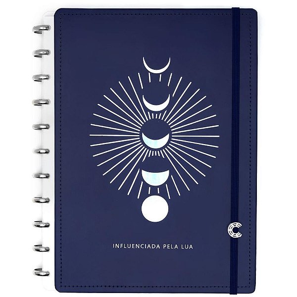 Caderno Inteligente Grande Influenciada Pela Lua 80F BY M