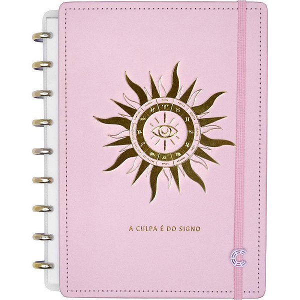 Caderno Inteligente Médio a Culpa e do Signo 80F BY Mica