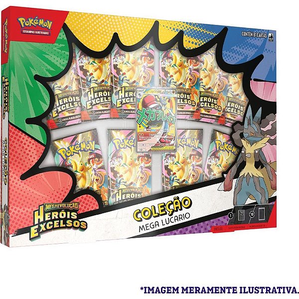Jogo de Cartas Pokemon ME2.5 Herois Excelsos