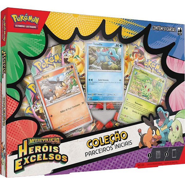 Jogo de Cartas Pokemon ME2.5 BOX Parceiros IN