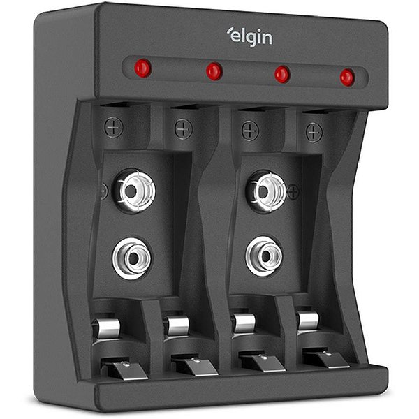 Carregador de Bateria USB Tipo C P/PILHAS C/CABO 0,5 Blister