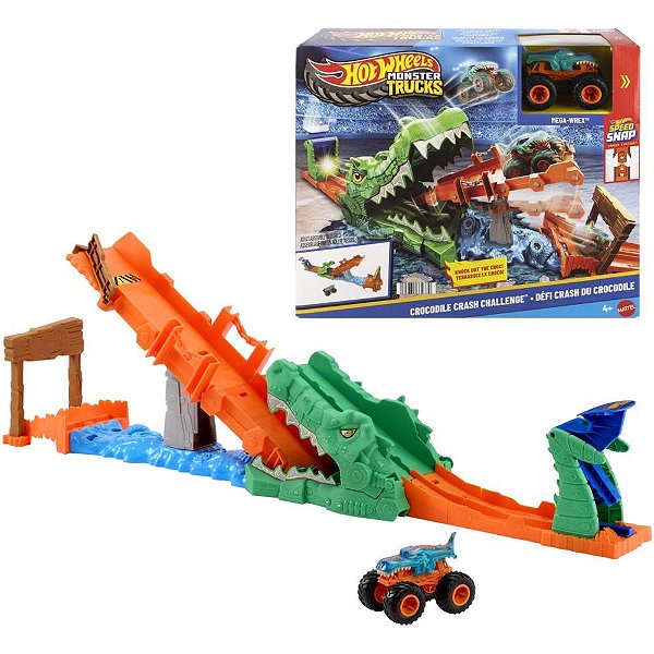 Hot Wheels Monster TRUCKS Desafio do Crocodilo