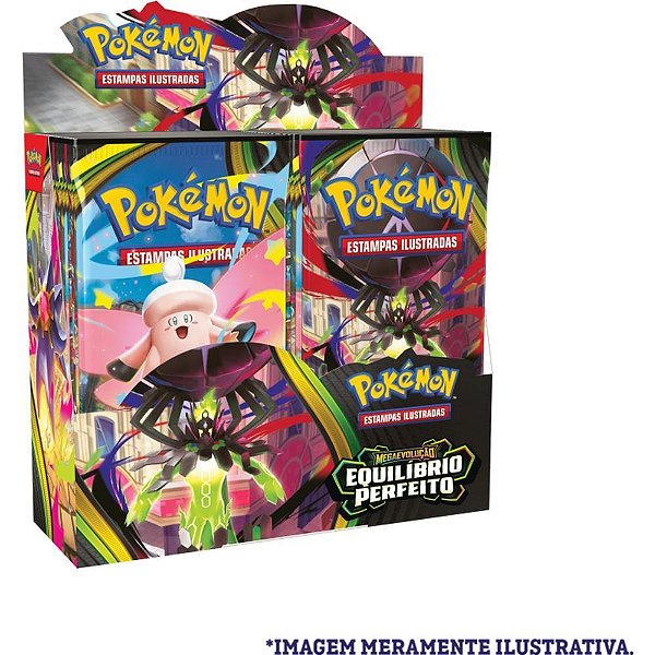Jogo de Cartas Pokemon ME03 Equilibrio Perfei DP.C/36