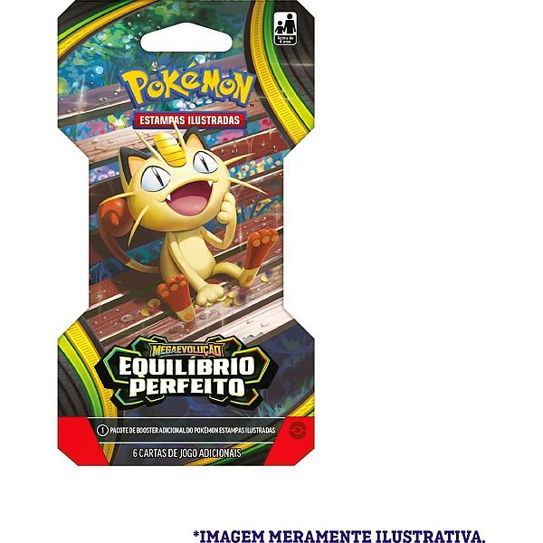 Jogo de Cartas Pokemon ME03 Equilibrio Perfei DP.C/24