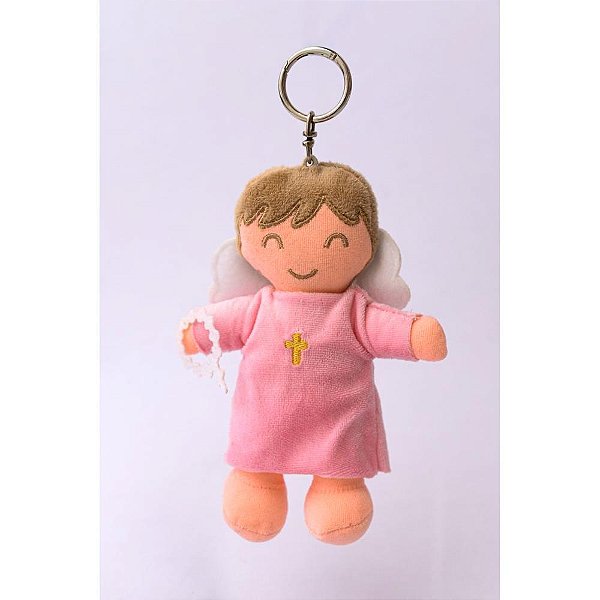 Chaveiro Anjinho Rosa 15CM