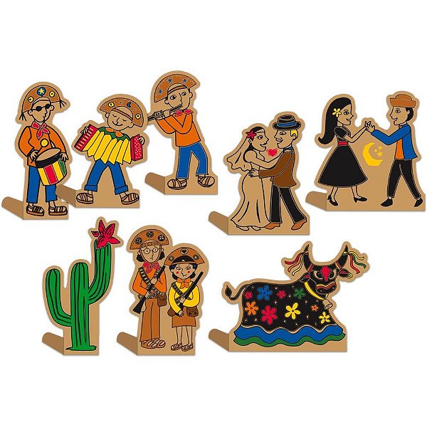 Festa Junina Decoração de Mesa Sertao PCT.C/08