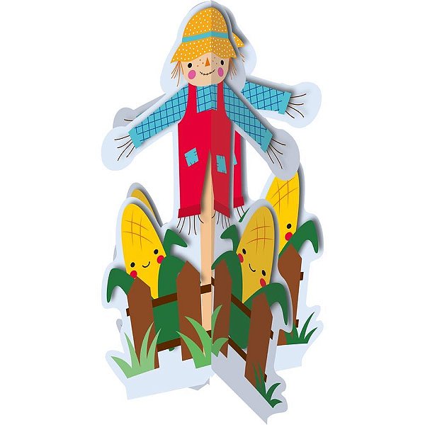 Festa Junina Figura 3D Espantalho