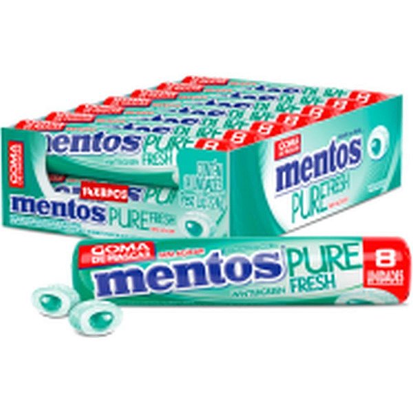 Goma de Mascar Mentos STICK Wintergreen 16G DP.C/14