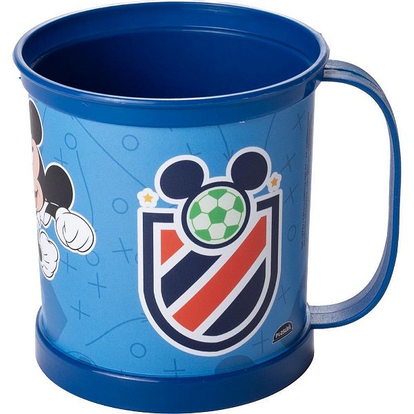 Caneca Decorada Mickey Classica Futebol 360ML