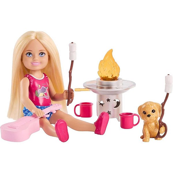 Barbie Family Chelsea Campista C/ACESSÓRIOS