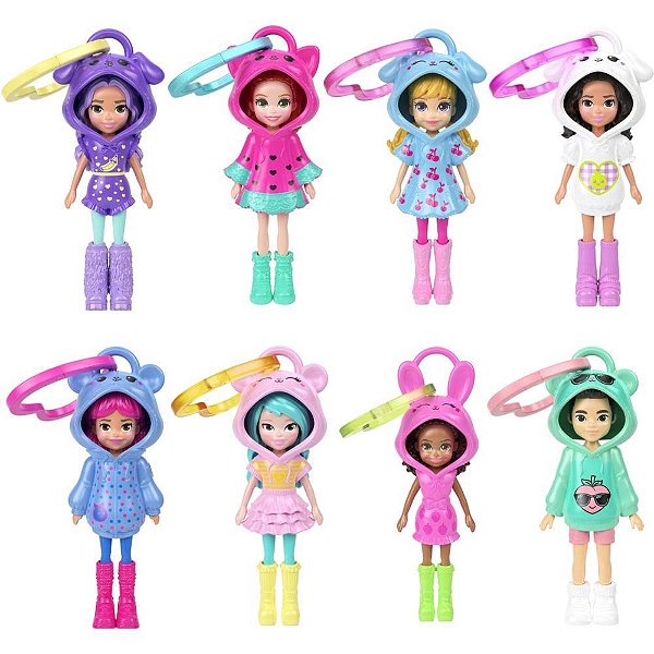 Polly Pocket Amigas de Capuz C/CHAVEIRO (S)