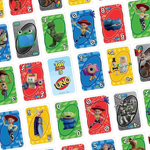 Jogo de Cartas UNO TOY STORY 5