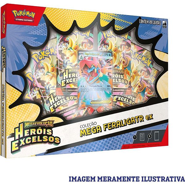 Jogo de Cartas Pokemon BOX Herois Excelsos (S