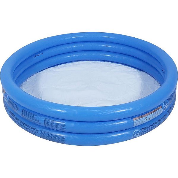 Piscina 140 L 3 Anéis Redonda PLAY KIDS