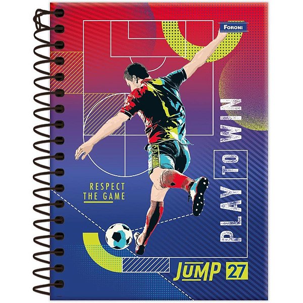 Agenda 2027 JUMP 160 Folhas 110 X 154 MM Pacote com 03