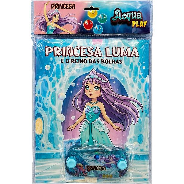 Livro Brinquedo Ilustrado Acqua PLAY Luma PRINC.21 X 28 16