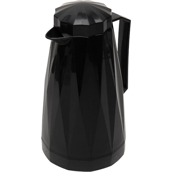 Garrafa Térmica Rosca Diamond Preta 400 ML