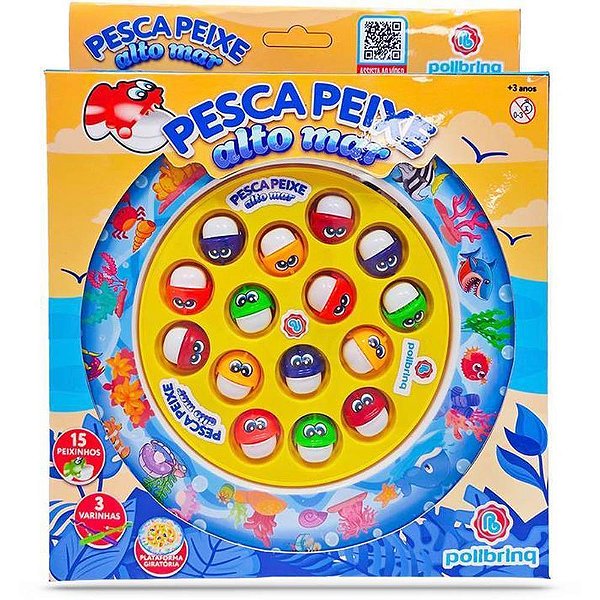 Jogo Diverso Pesca Peixe ALTO MAR 15PEIXES