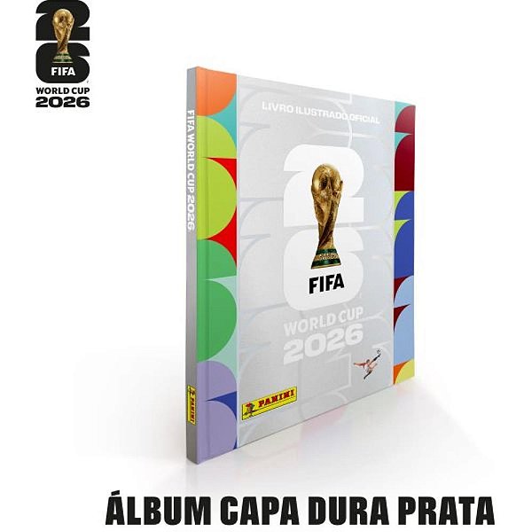Copa Panini 2026 ALBUM CD Prata Fifa WORLD CUP