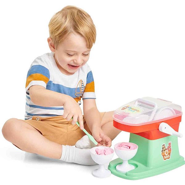 Brincando de Casinha Gelateria com Acessórios