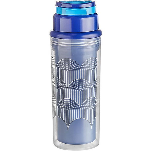 Garrafa Plástica Duo Geometrica 500ML Parede Dupla