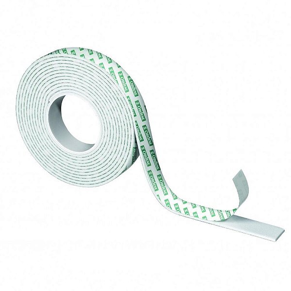 Fita Dupla Face Espuma 12MMX2M. Branca 7,5KG