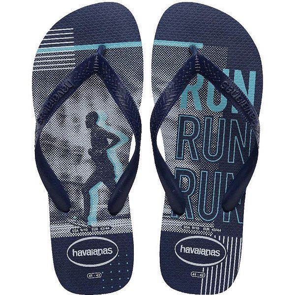 Chinelo Havaianas Masculino TOP Athletic 39/0 MARINHO/AZUL PAR