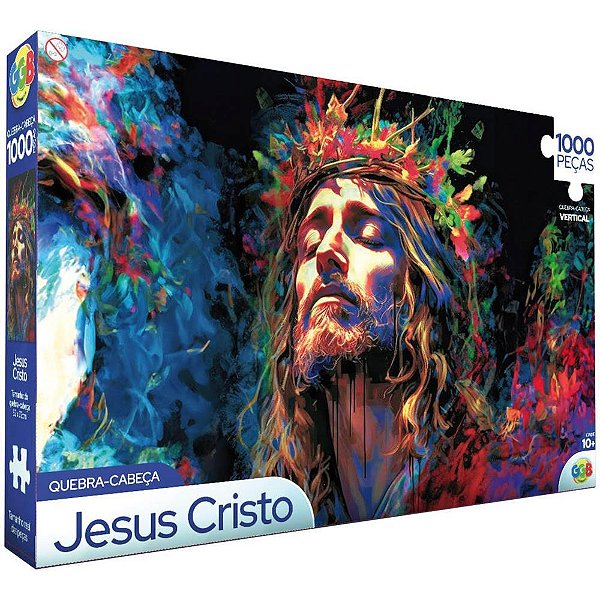 QUEBRA-CABEÇA Cartonado Jesus Cristo 1000 Peças