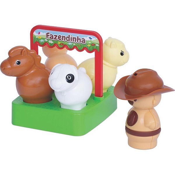 Brinquedo para Bebê Fazendinha BABY Caixa