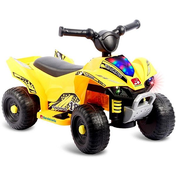 Veículo Elétrico Quadriciclo CROSS Amarelo 6V Uniidade