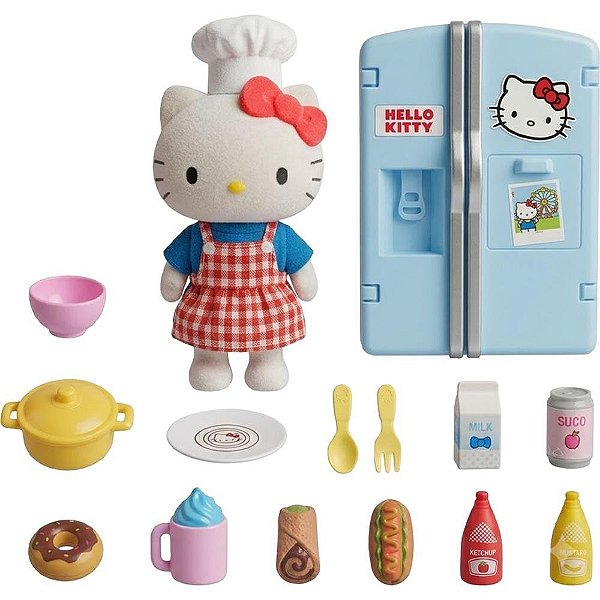 Cenario Tematico (playset) Hello KITTY Hora do Doce