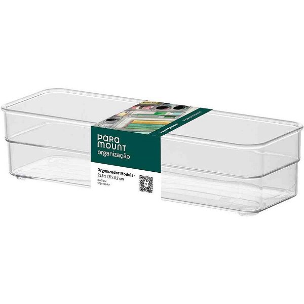 Organizador Diamond Cristal 22,5X7,5X5,2CM