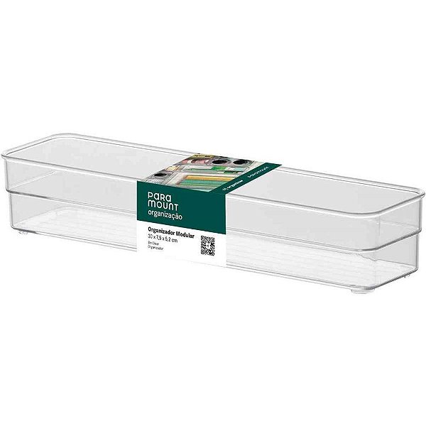 Organizador Diamond Cristal 30X7,5X5,2CM
