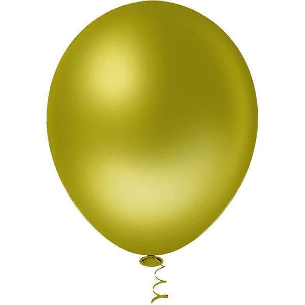 Balao 9 Liso Verde Oliva PIC PIC Pacote com 50 Unidades