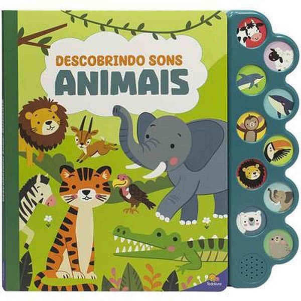 Livro Sonoro Animais 28,8X27,2CM 10 Páginas