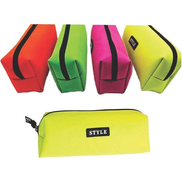 Estojo Simples STYLE Neon (sortido)