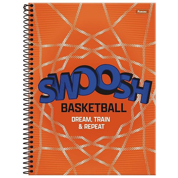 Caderno 15X1 Capa Dura Hoop 240 Folhas Pacote com 02