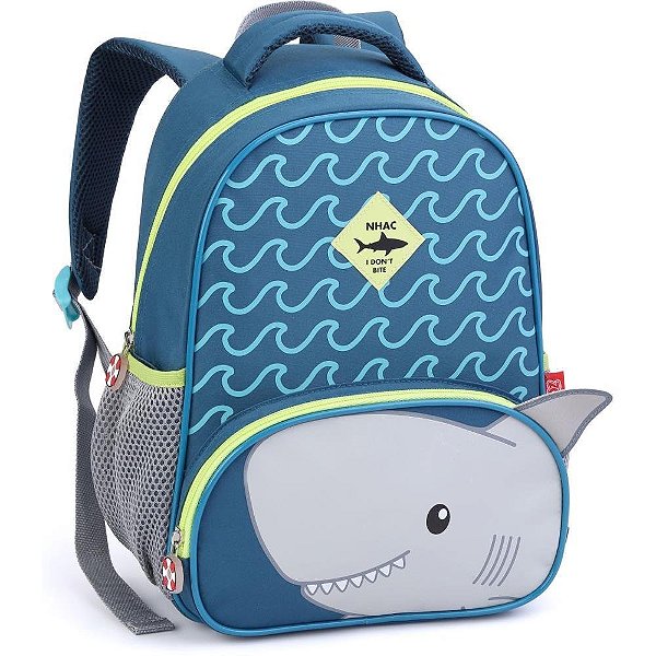 Mochila Infantil Zoop Detalhes 3D 33CM Sortidos