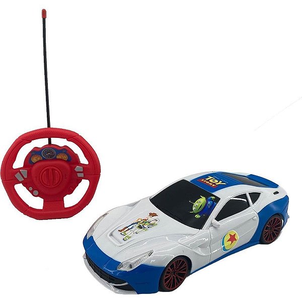 Carrinho Controle Remoto TOY STORY AUTO-RACING 3FUNCOES