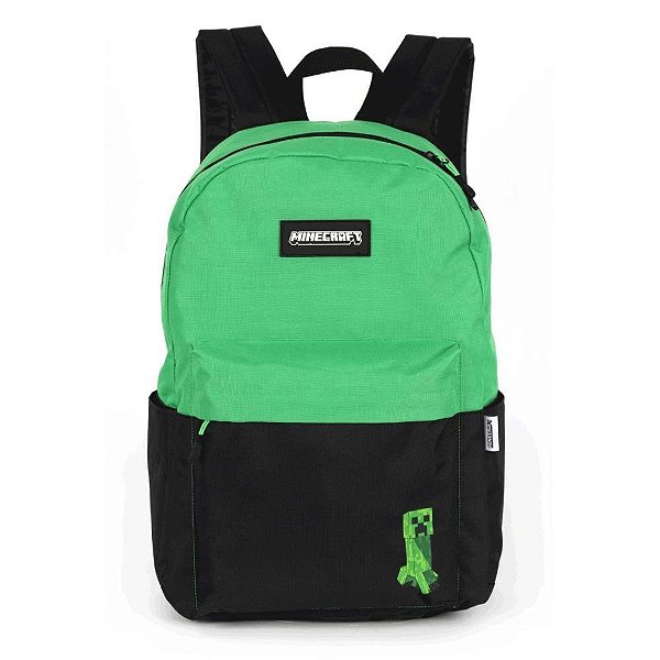 Mochila Minecraft G Verde